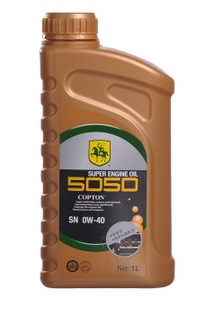 康普顿润滑油全合成机油 正品汽车机油 5050 SN 0W-40 1L