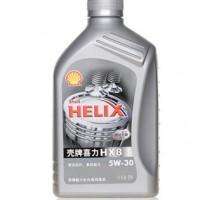 shell壳牌机油 喜力HX8全合成机油5W-30 1L浅灰壳 小灰灰