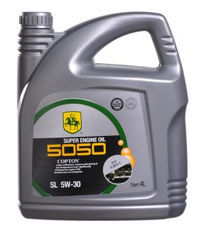 康普顿润滑油 汽车机油正品 发动机机油 5050 5W-30 SL 4L